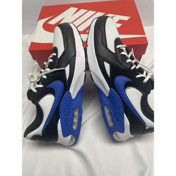 New NIKE Air Max Excee Size 11.5 Black / Blue/ White - Picture 6 of 12